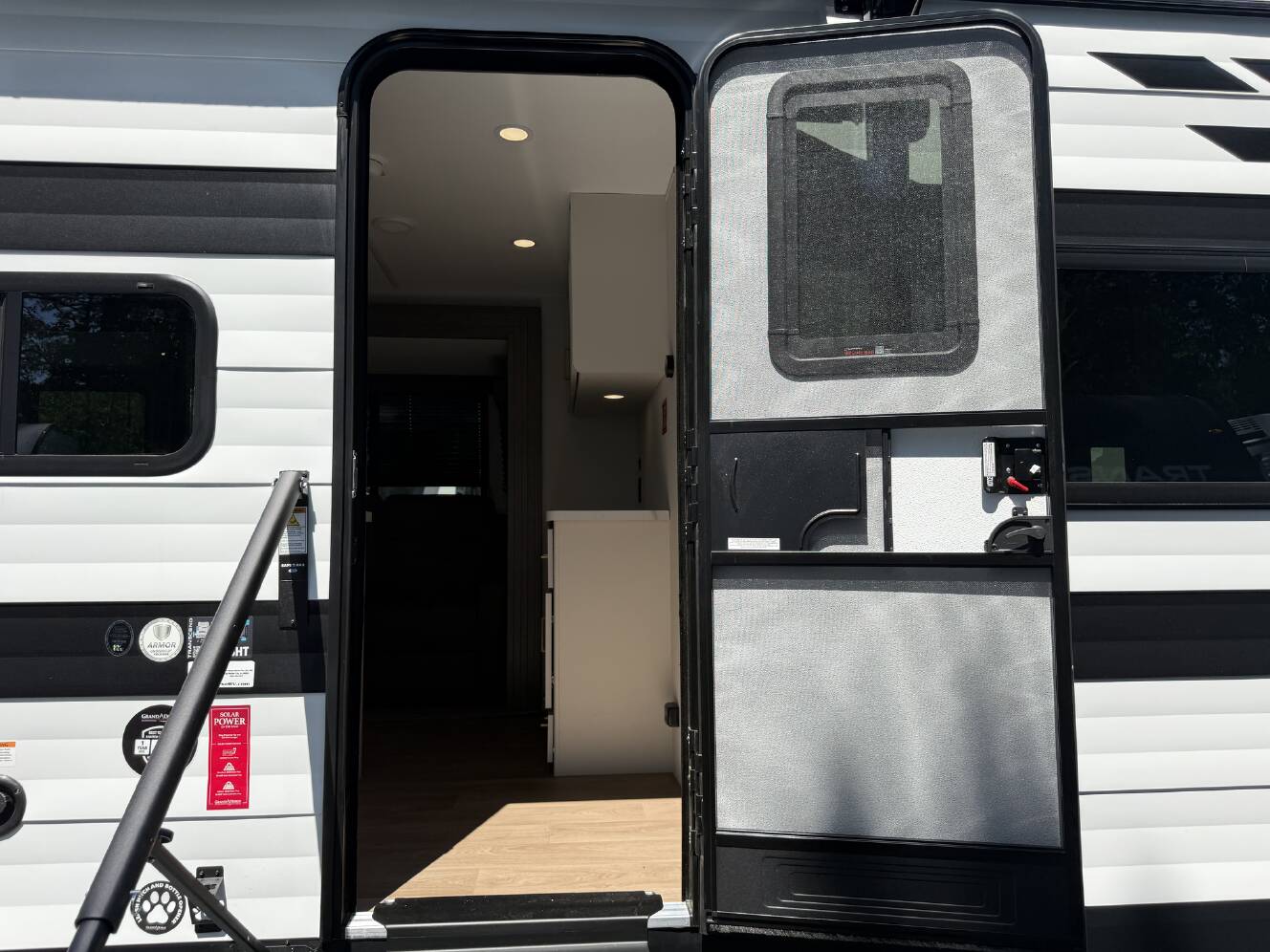 A photo of this 2027 Grand Design Transcend 335BHT
