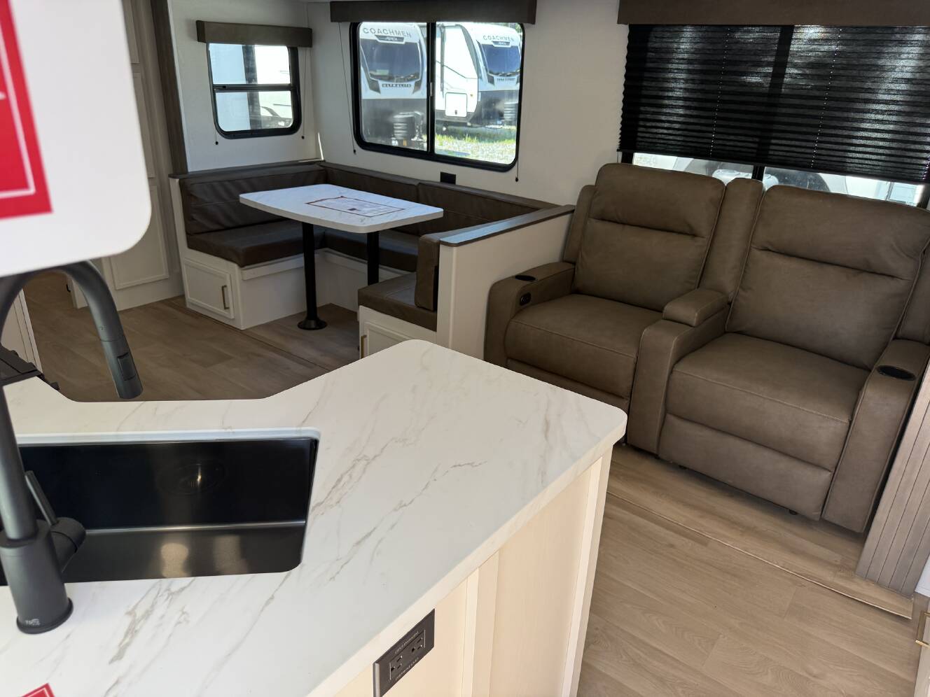 A photo of this 2027 Grand Design Transcend 335BHT