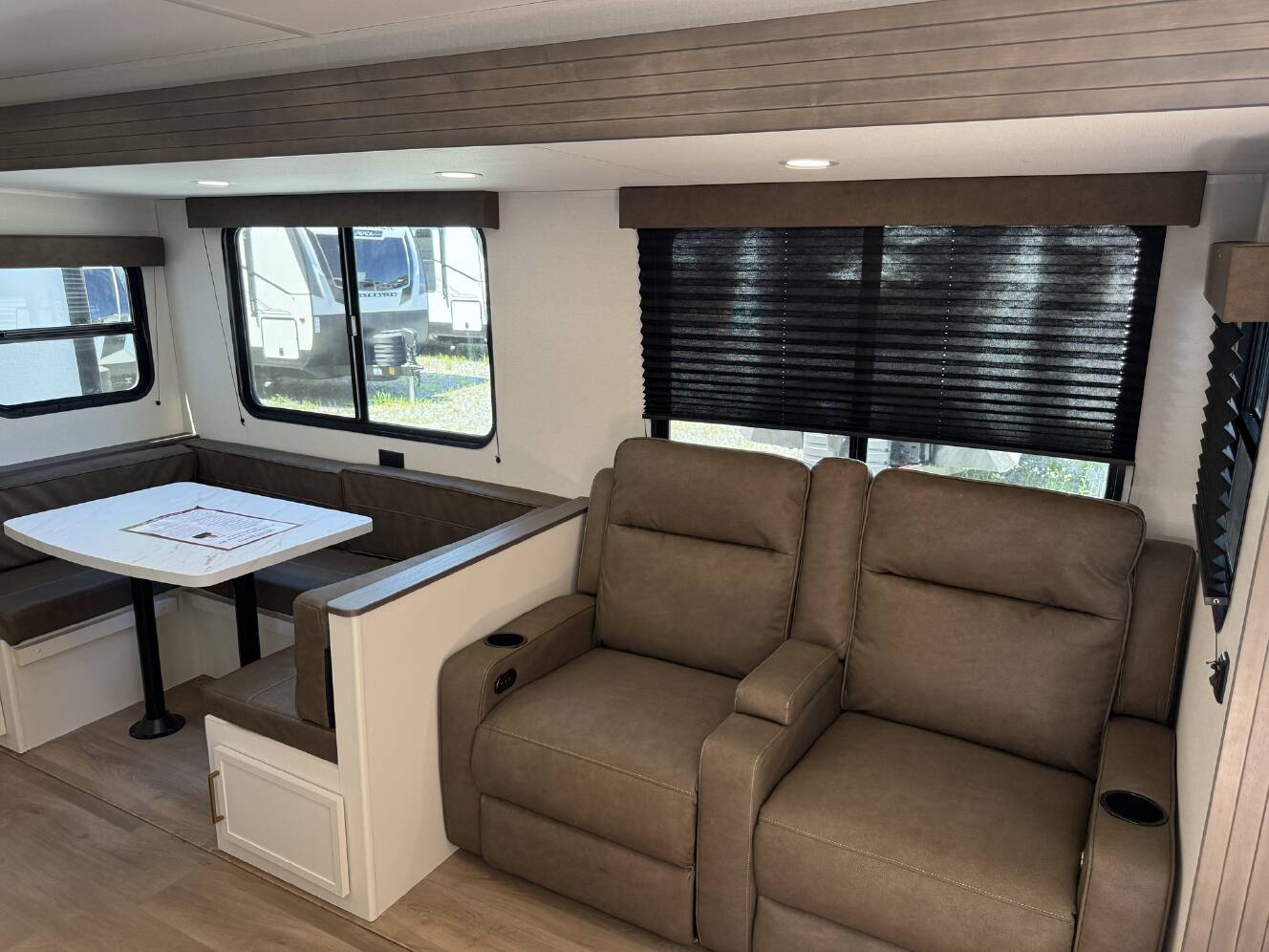 A photo of this 2027 Grand Design Transcend 335BHT