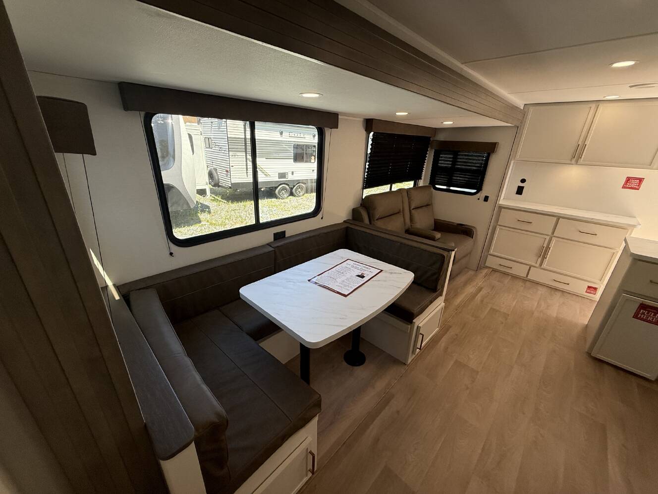 A photo of this 2027 Grand Design Transcend 335BHT