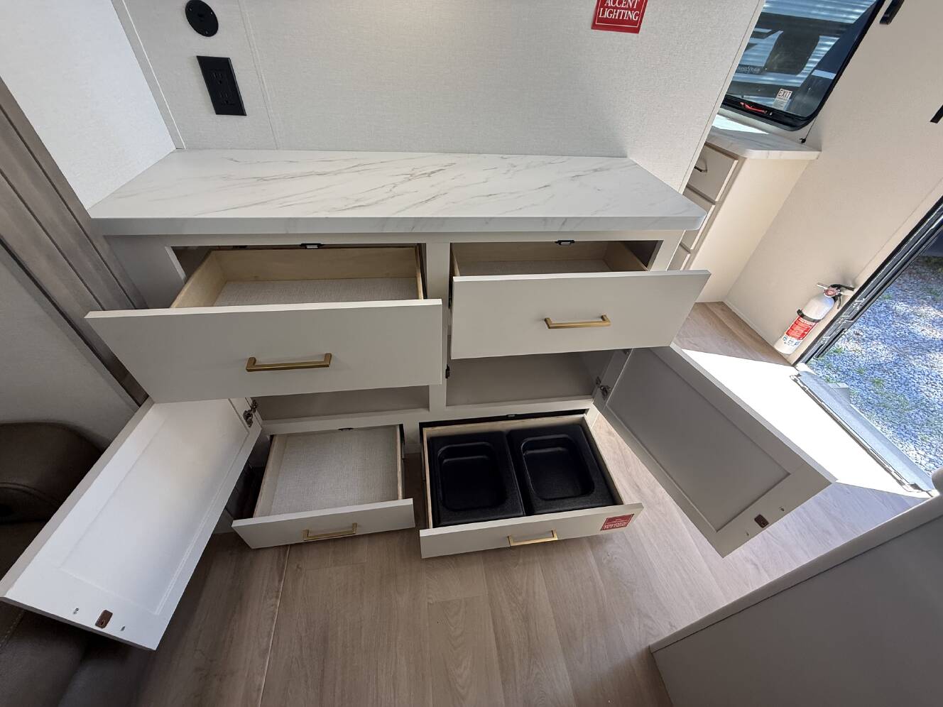 A photo of this 2027 Grand Design Transcend 335BHT