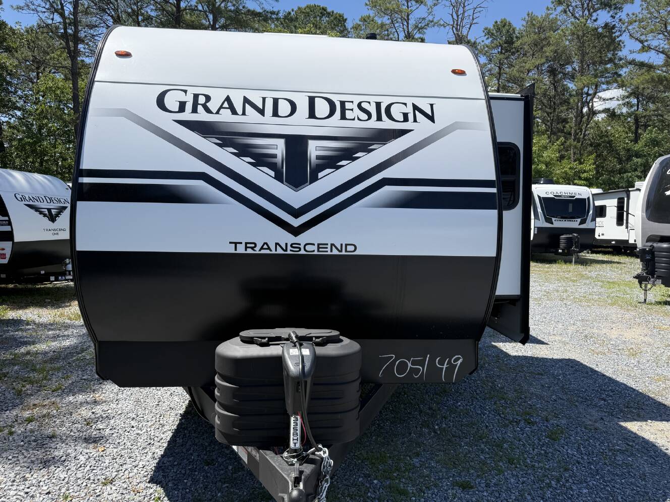 A photo of this 2027 Grand Design Transcend 335BHT