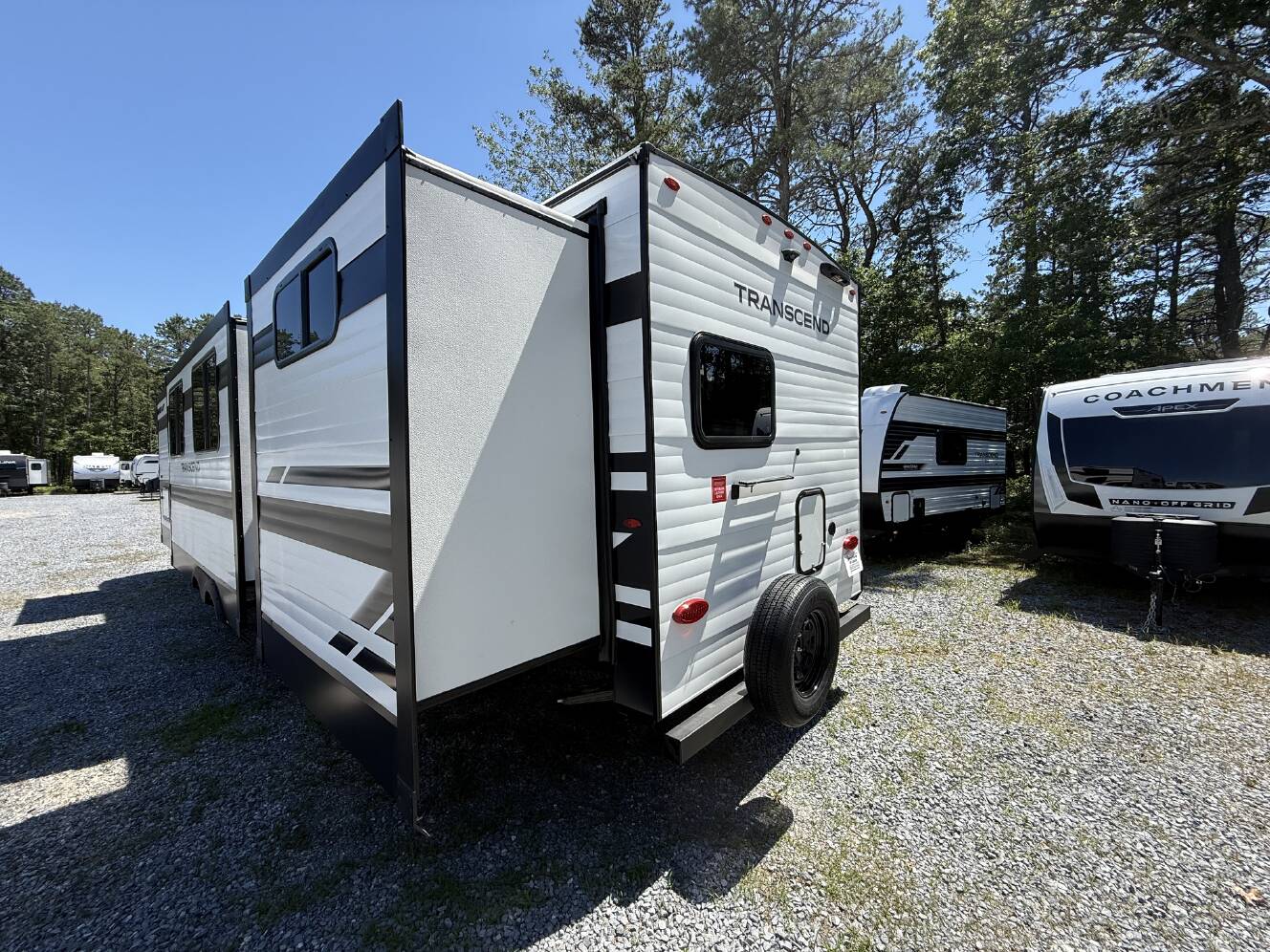 A photo of this 2027 Grand Design Transcend 335BHT