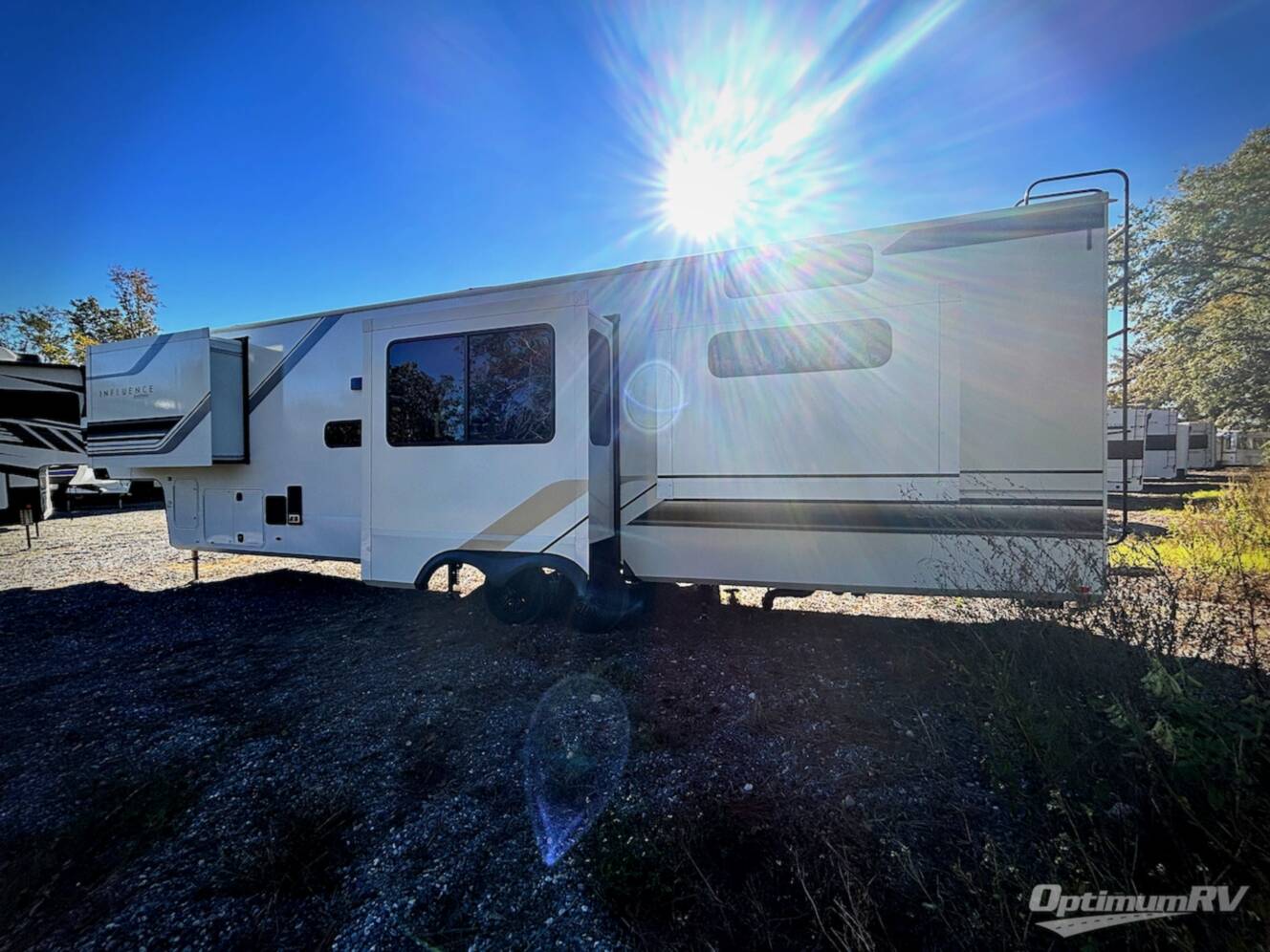 A photo of this 2026 Grand Design Influence 3804DS