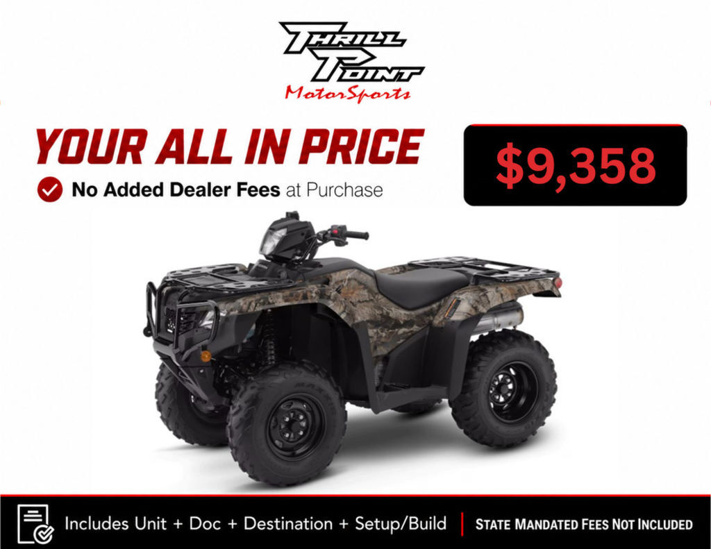 2027 Honda® FourTrax Foreman 4x4 TrueTimber® Atera Camo in medina OH