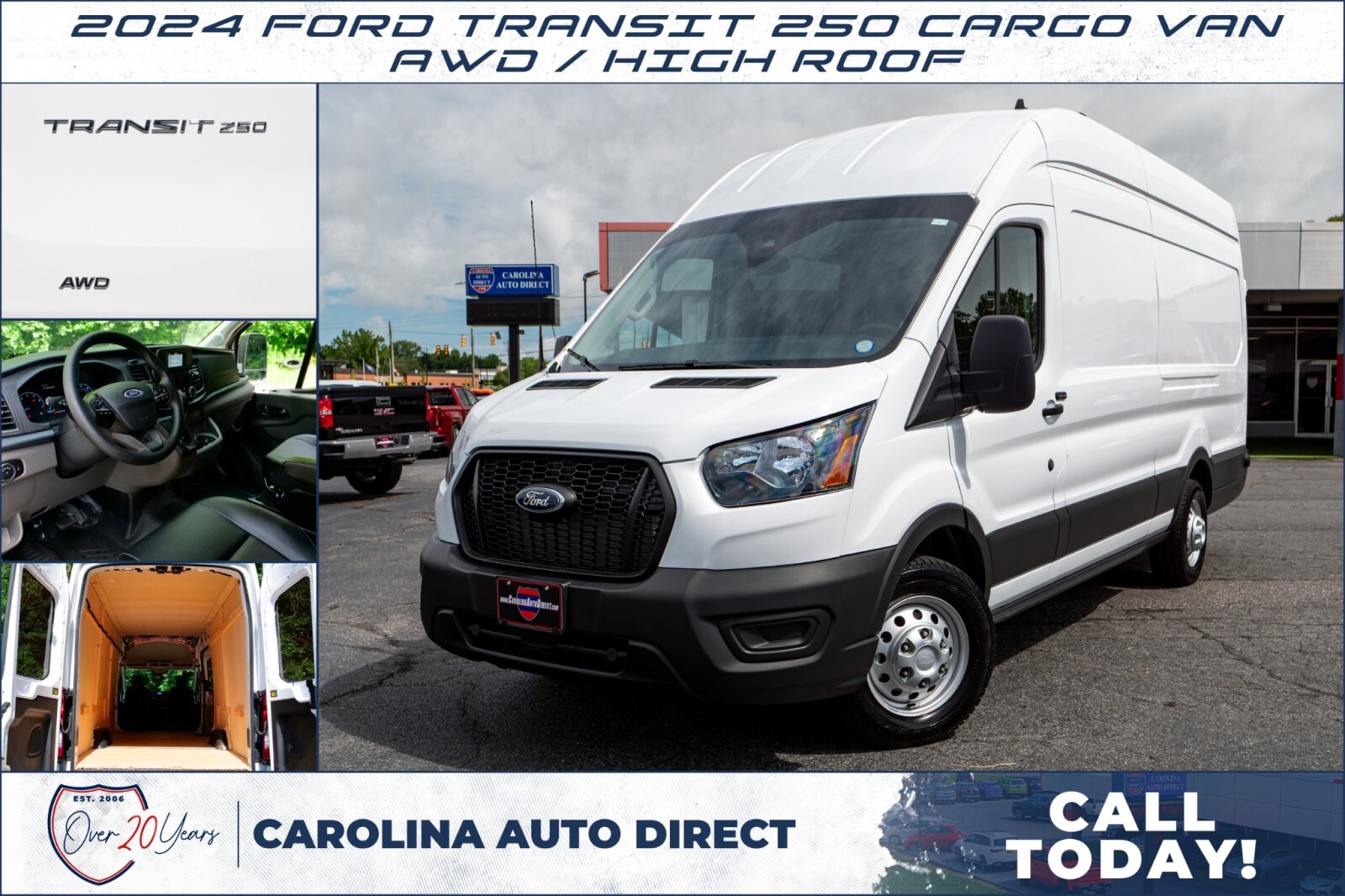 2024 FORD TRANSIT 250 in Lincolnton, NC