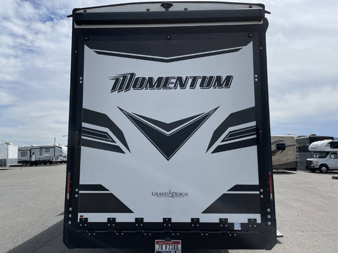 A photo of this 2023 Grand Design MOMENTUM 397TH