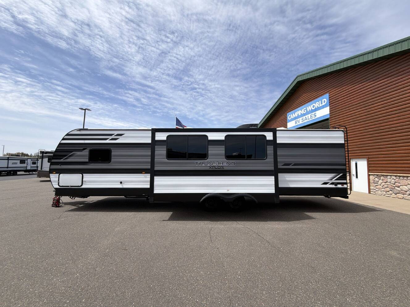 A photo of this 2022 Grand Design TRANSCEND XPLOR 321BH