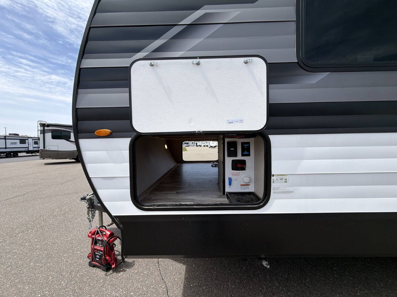 A photo of this 2022 Grand Design TRANSCEND XPLOR 321BH