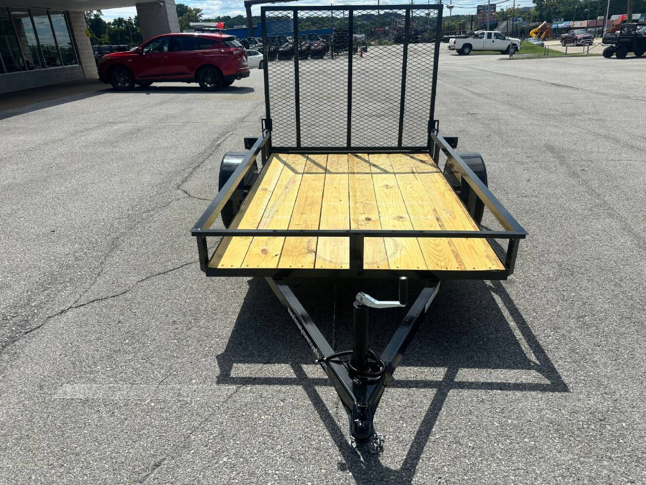 A photo of this 2026 Grey States 5x8 Utility Trailer