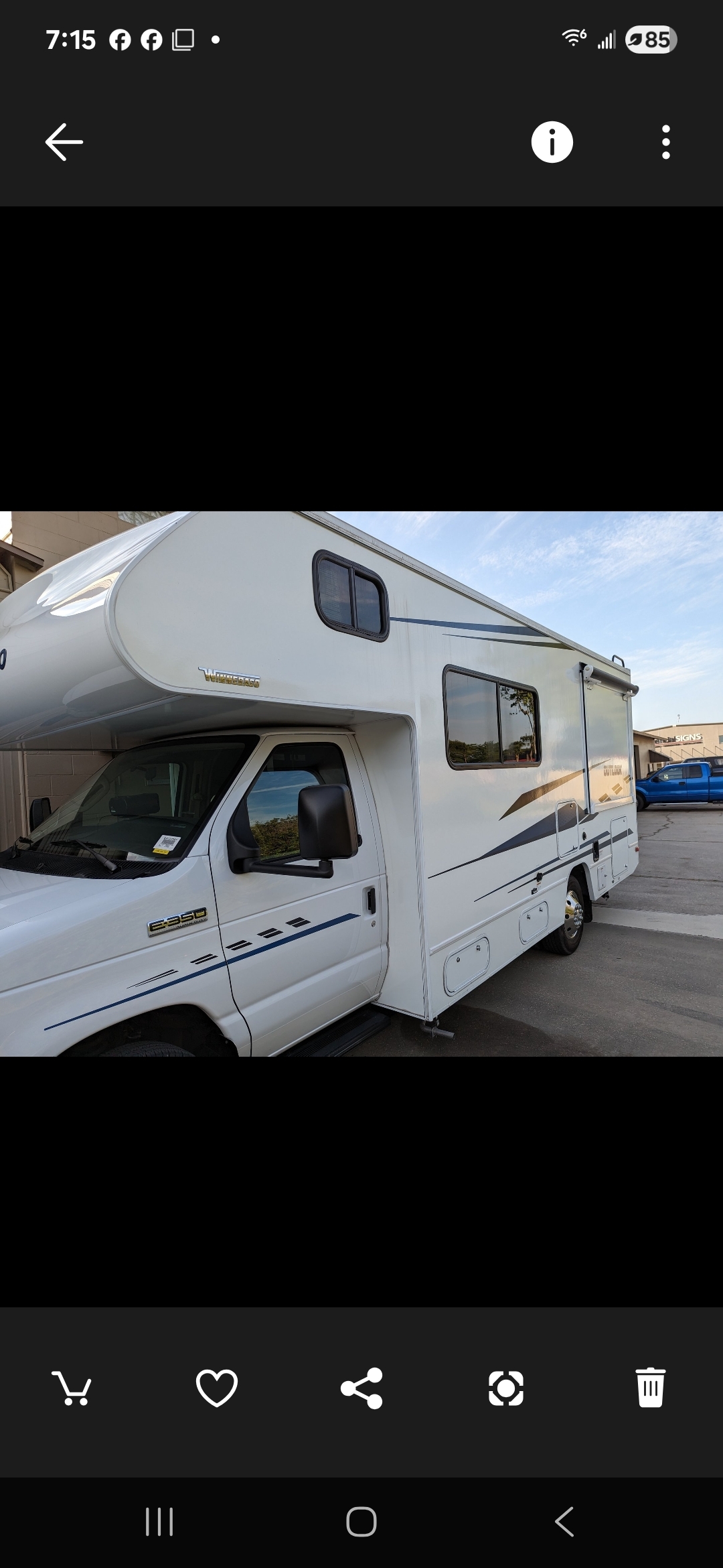 2019 Winnebago OUTLOOK 22E in cutler bay FL