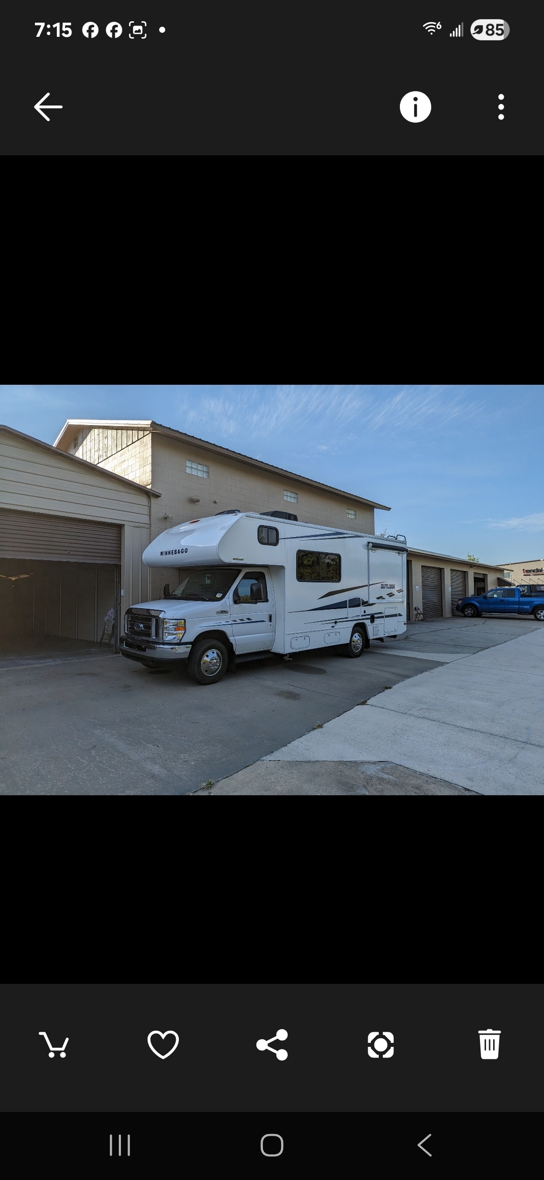 2019 Winnebago OUTLOOK 22E in cutler bay FL