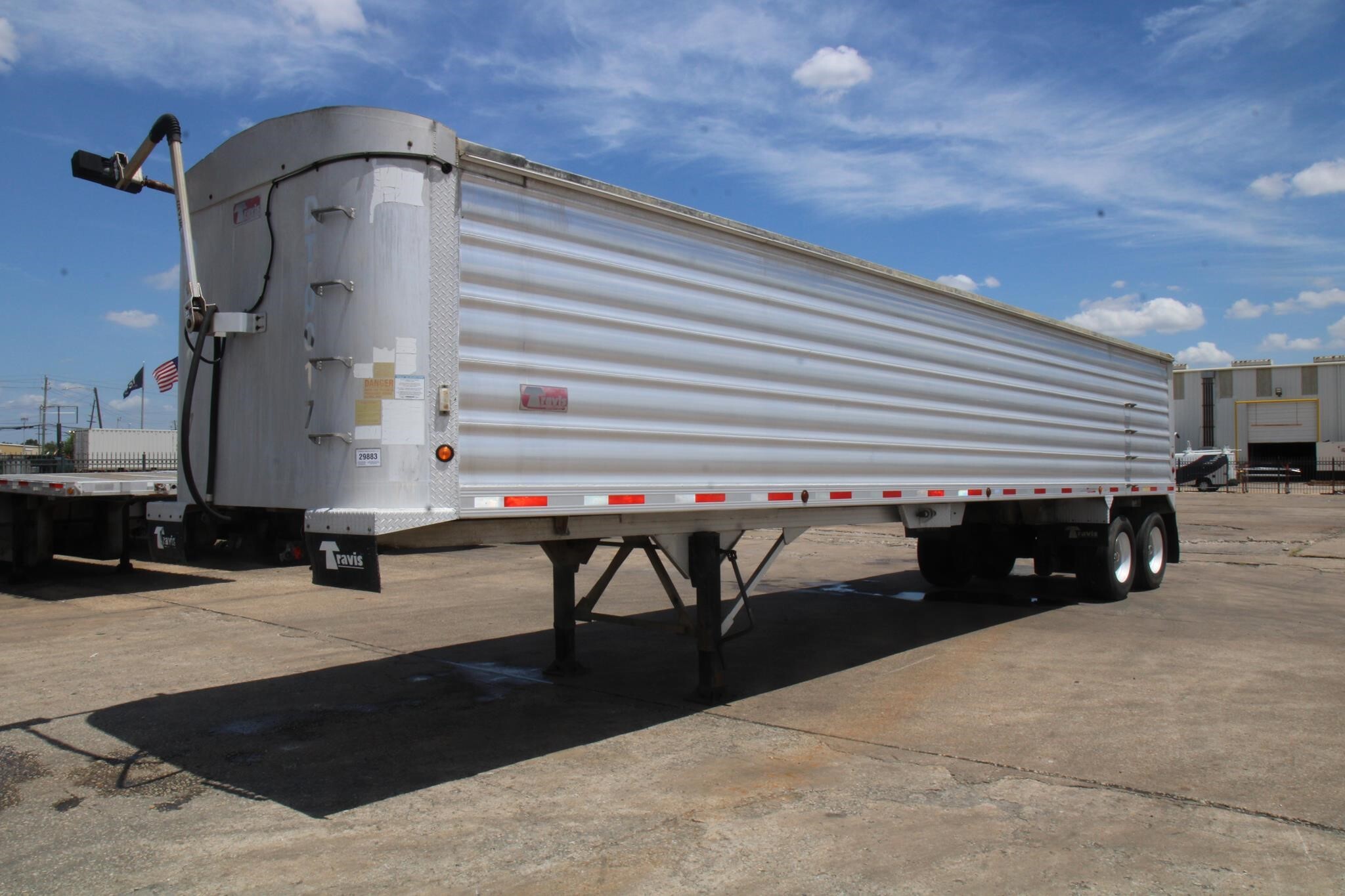 2016 TRAVIS ALUM END DUMP in Houston, TX
