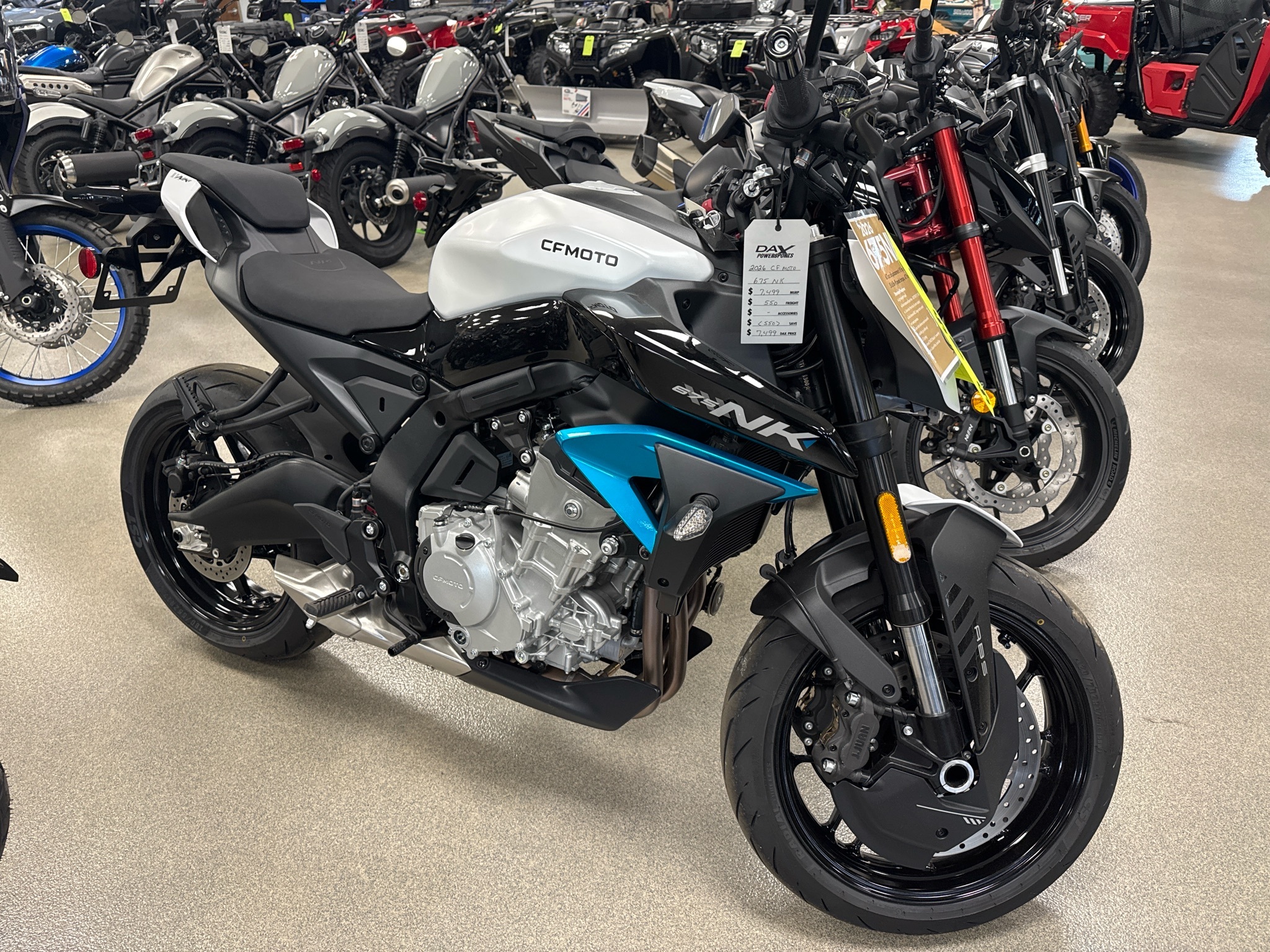 2026 CFMOTO 675NK 675 in Queensbury, NY