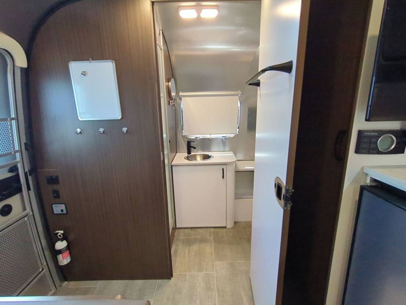 A photo of this 2020 Airstream Caravel 22FB
