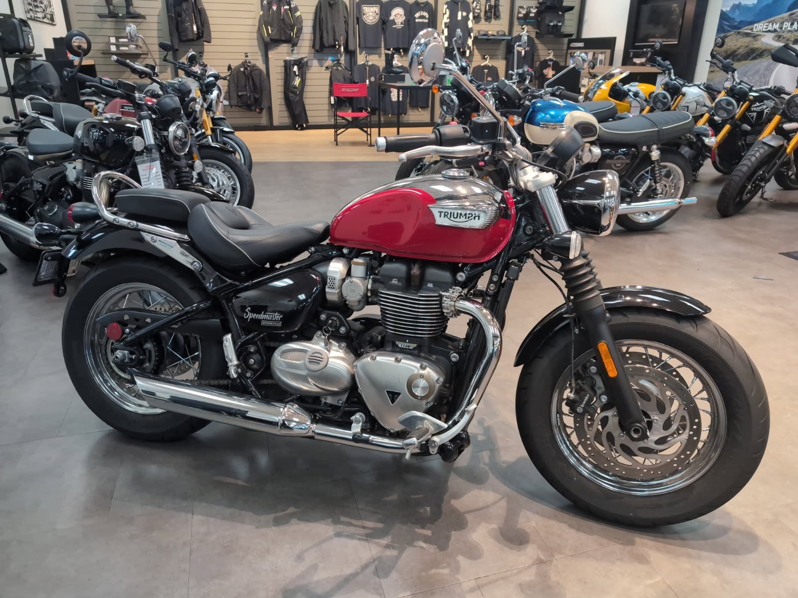 2023 Triumph Bonneville Speedmaster Chrome Edition BASE in New Haven, CT