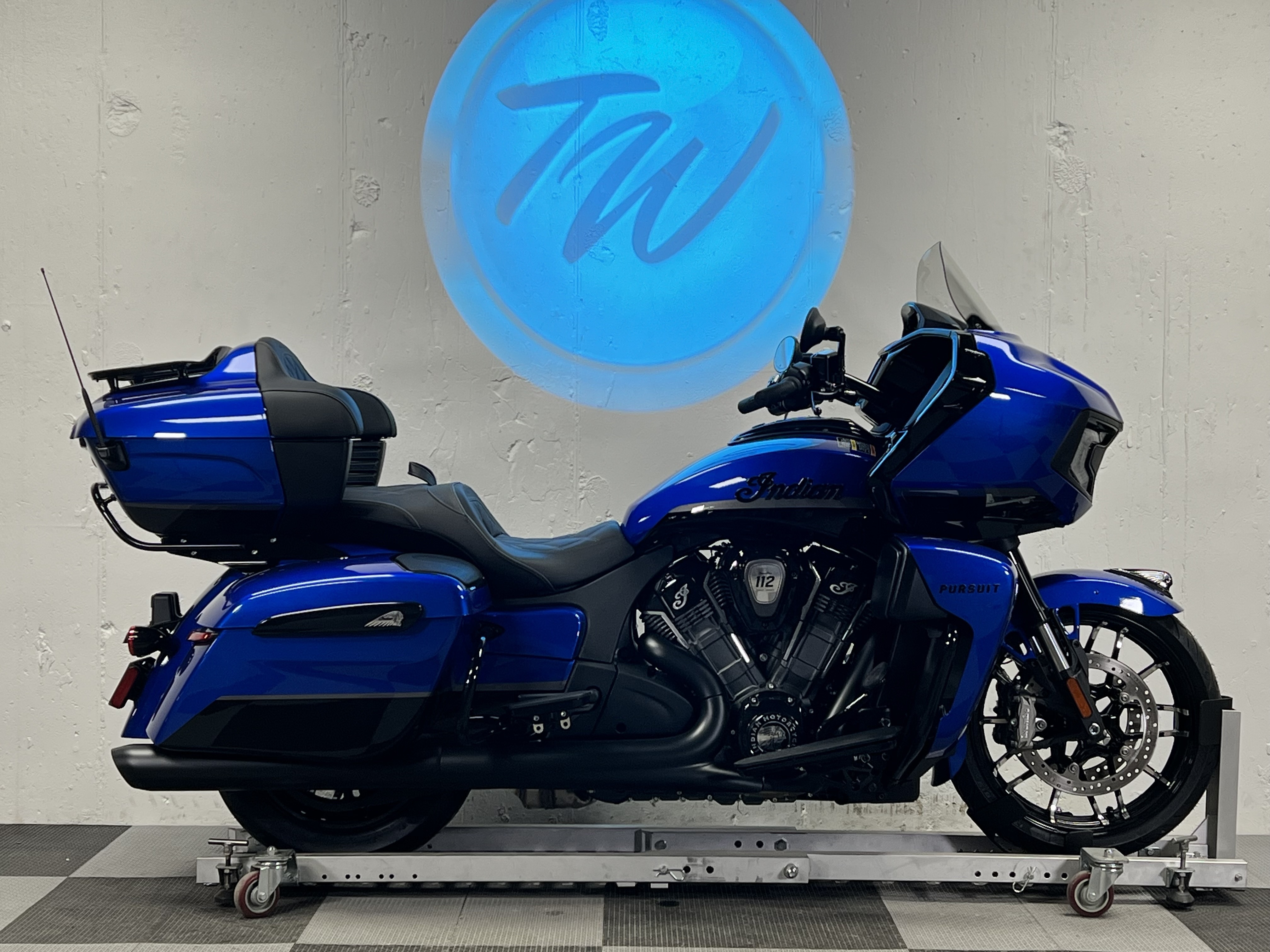 2026 Indian Motorcycle Pursuit® Dark Horse® with 112 and Powerband Audio Pack DARK HORSE in Indianapolis, IN