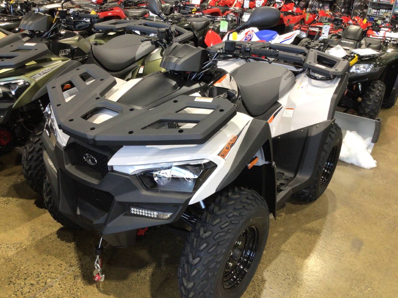 A photo of this 2025 Kymco MXU550