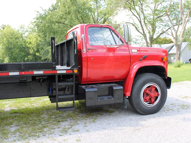 1988 CHEVROLET 16' H.D. FLATBED PLATFORM BODY