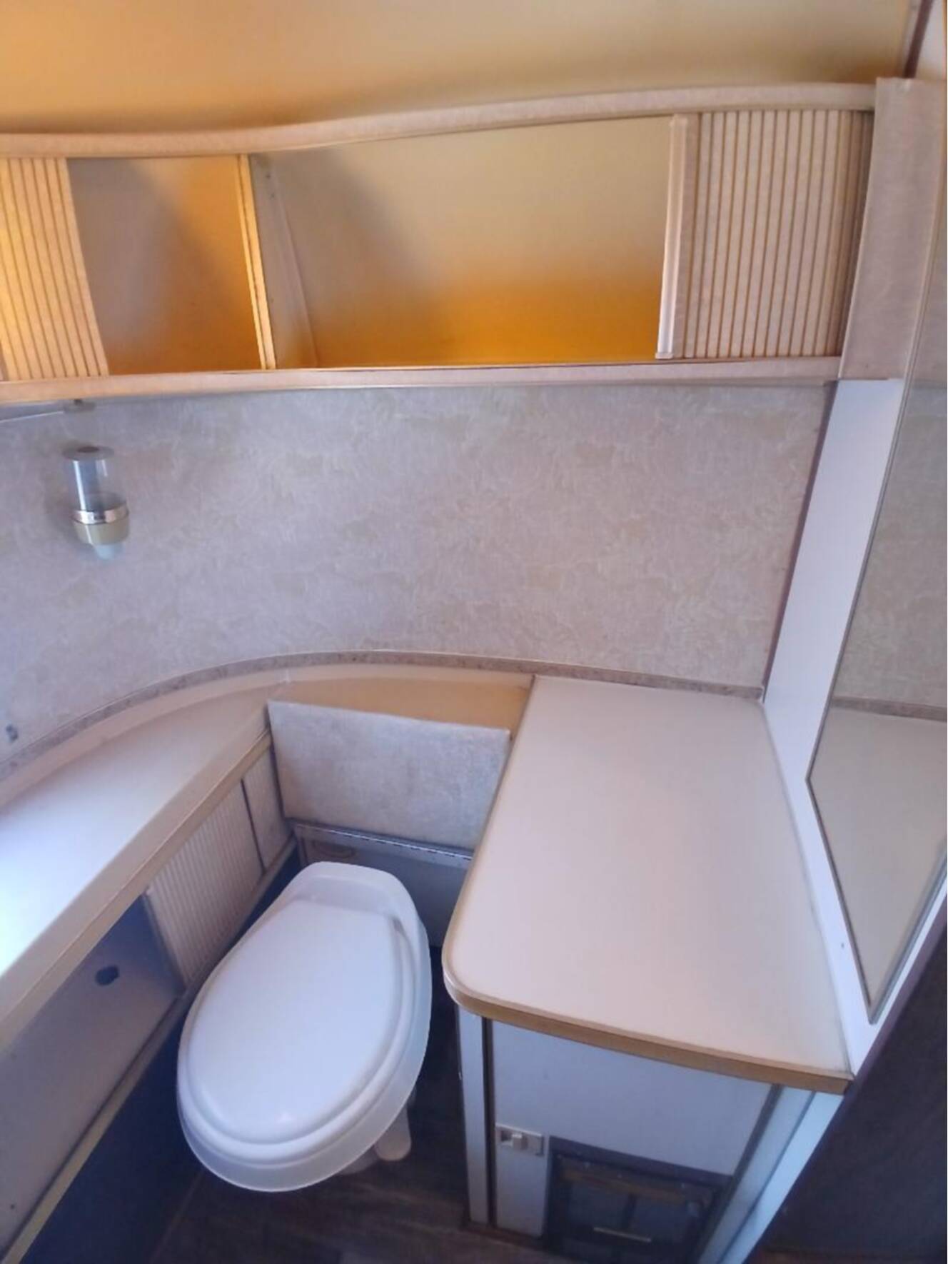 A photo of this 1973 Airstream Sovereign Land Yacht
