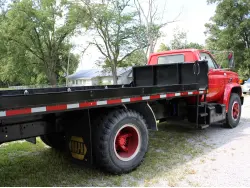 1988 CHEVROLET 16' H.D. FLATBED PLATFORM BODY 
