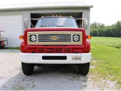 1988 CHEVROLET 16' H.D. FLATBED PLATFORM BODY 