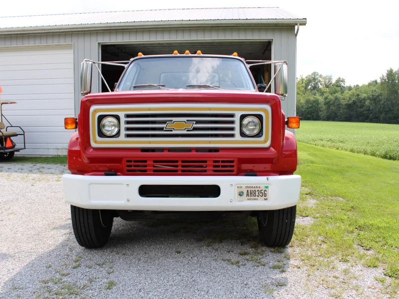 1988 CHEVROLET 16' H.D. FLATBED PLATFORM BODY