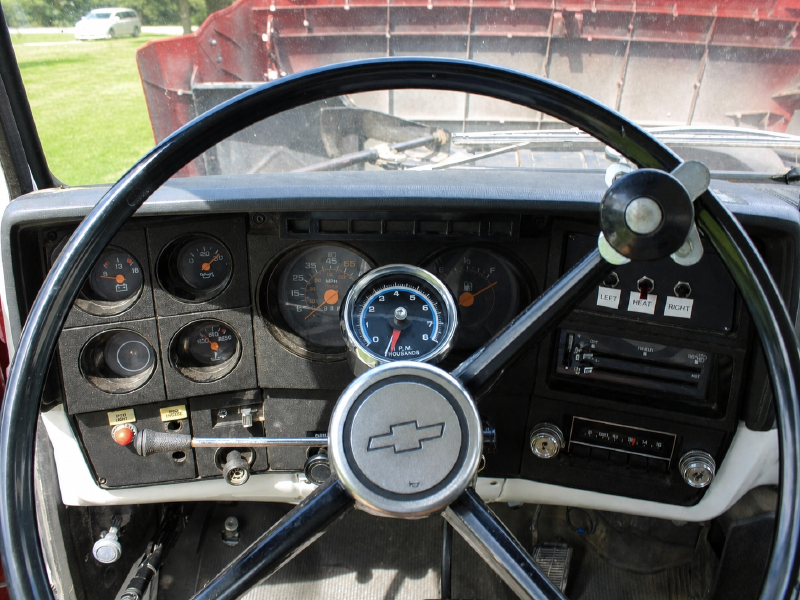 1988 CHEVROLET 16' H.D. FLATBED PLATFORM BODY 