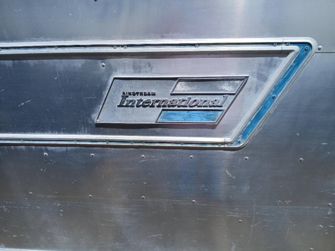 A photo of this 1973 Airstream Sovereign Land Yacht