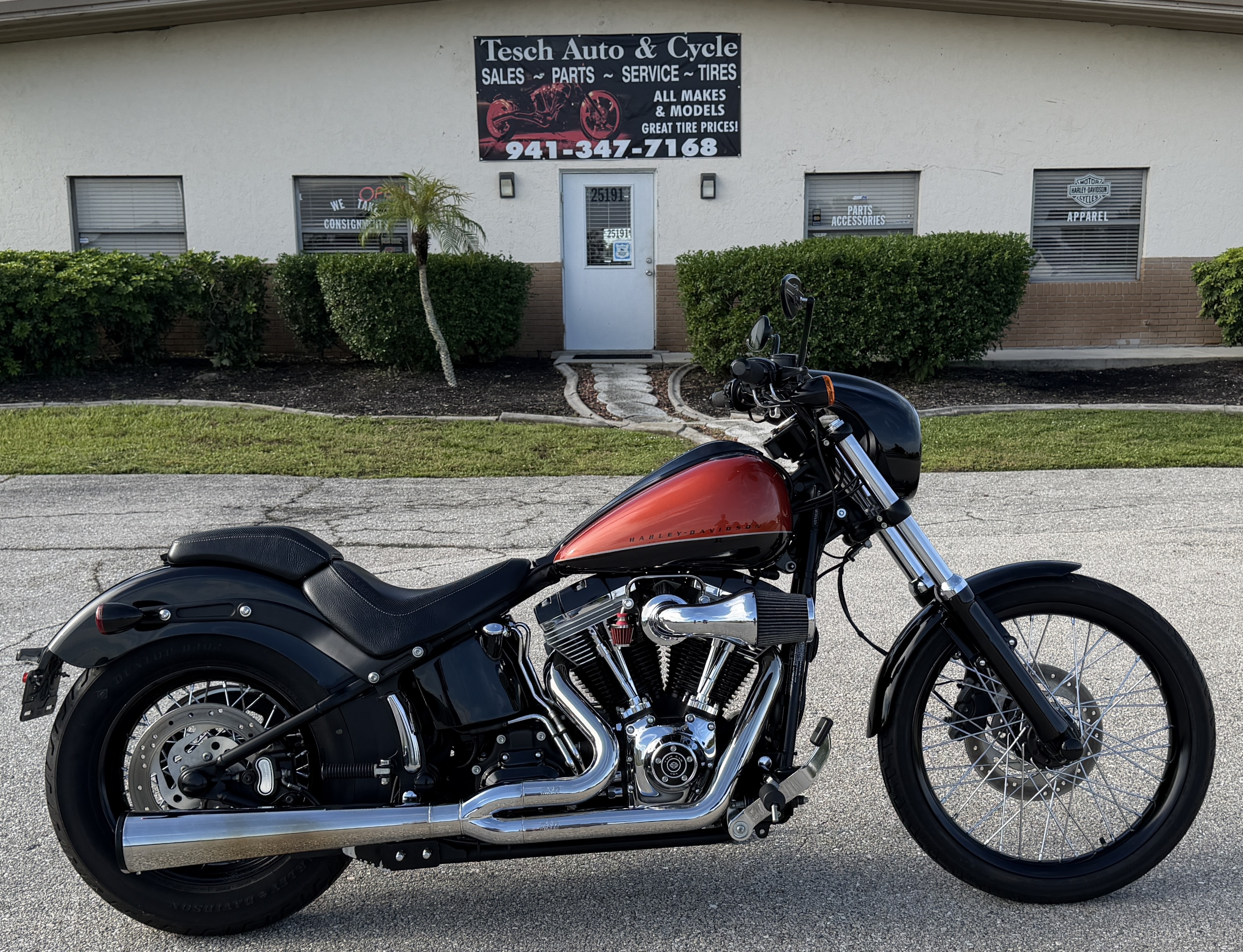 2011 Harley-Davidson SOFTAIL BLACKLINE in punta gorda FL