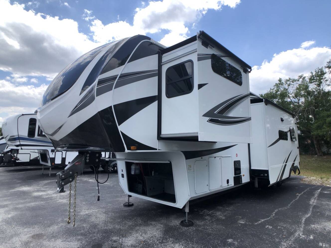A photo of this 2024 Grand Design Solitude 391DL