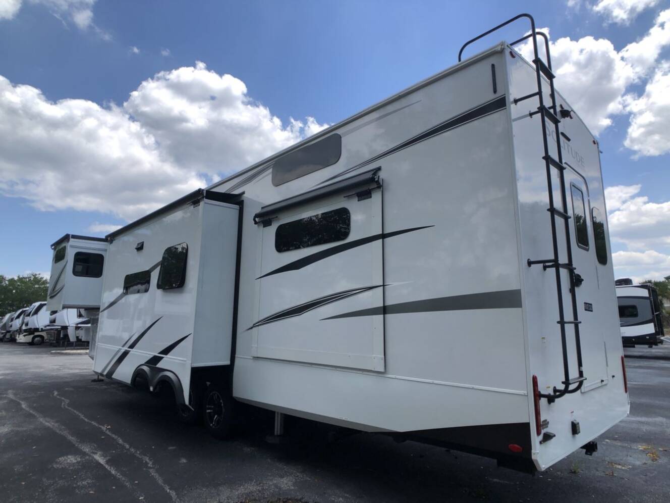 A photo of this 2024 Grand Design Solitude 391DL