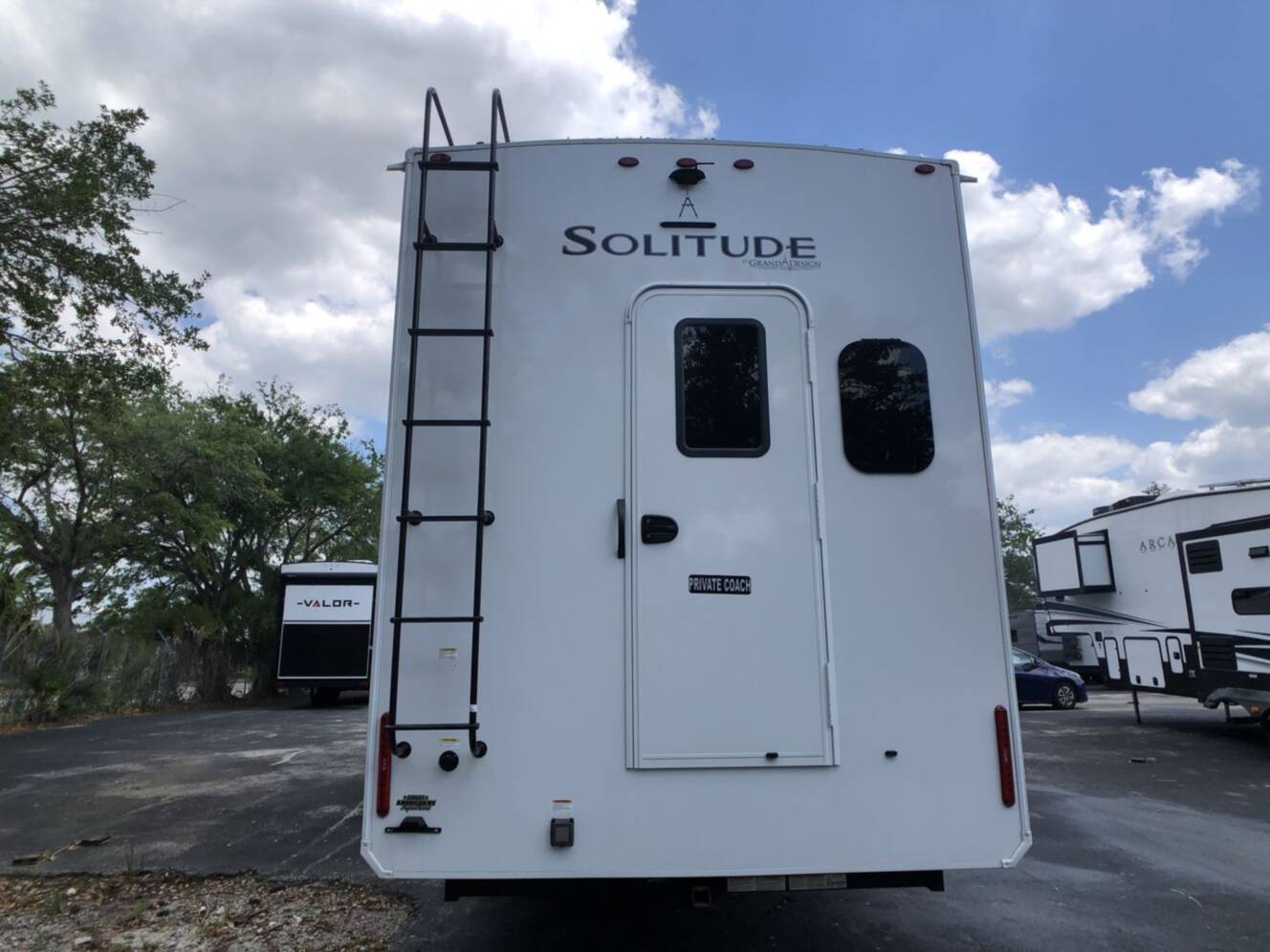 A photo of this 2024 Grand Design Solitude 391DL