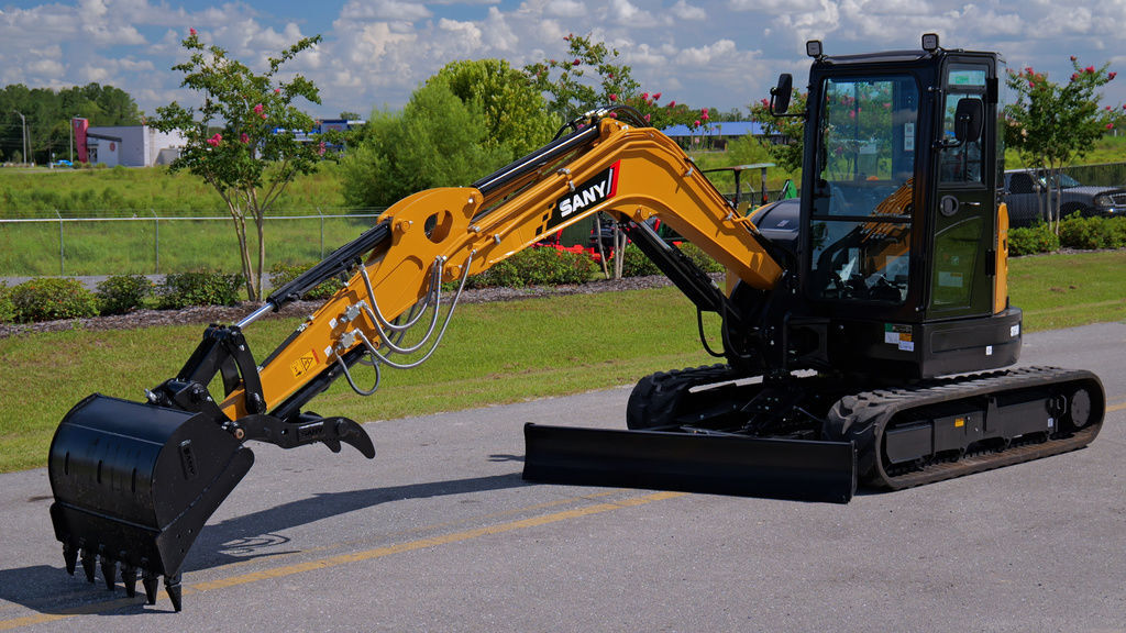 2026 SANY® Small Swing Boom Excavators SY50U in Live Oak, FL