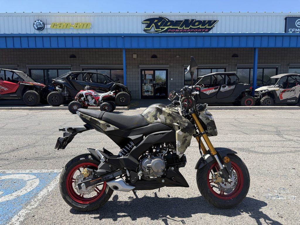 2025 Kawasaki Z125 PRO Cypher Camo Beige BASE in Tucson, AZ