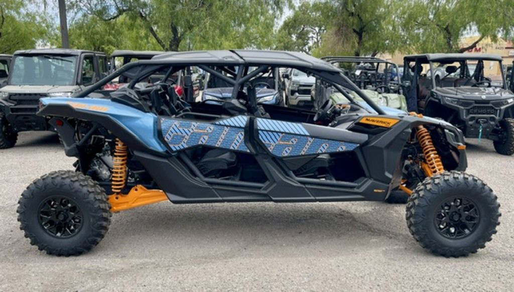 2026 Can-Am Maverick X3 MAX RS Turbo Scandi Blue & Orange Crush in tucson AZ