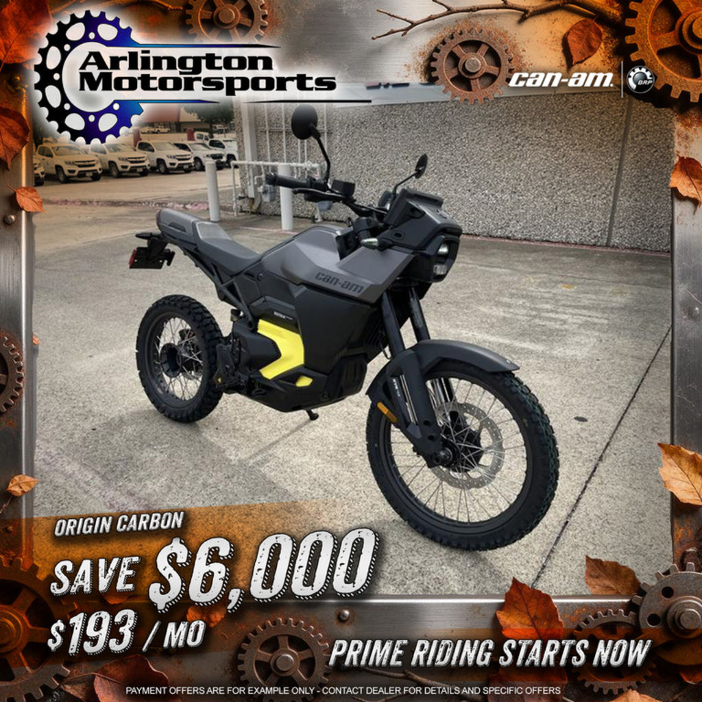 2025 Can-Am Origin Carbon Black BASE in Arlington, TX