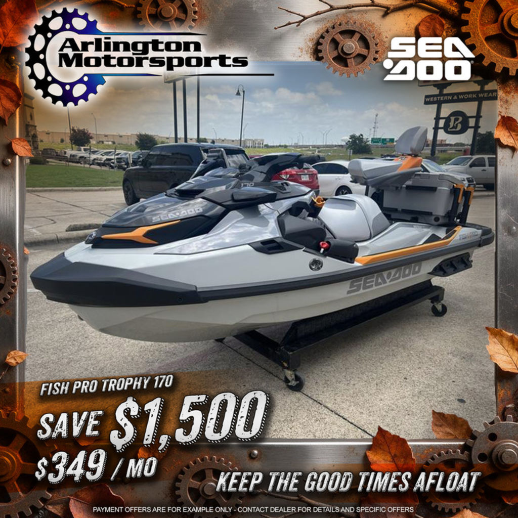 2025 Sea-Doo FishPro Trophy 170 in arlington TX