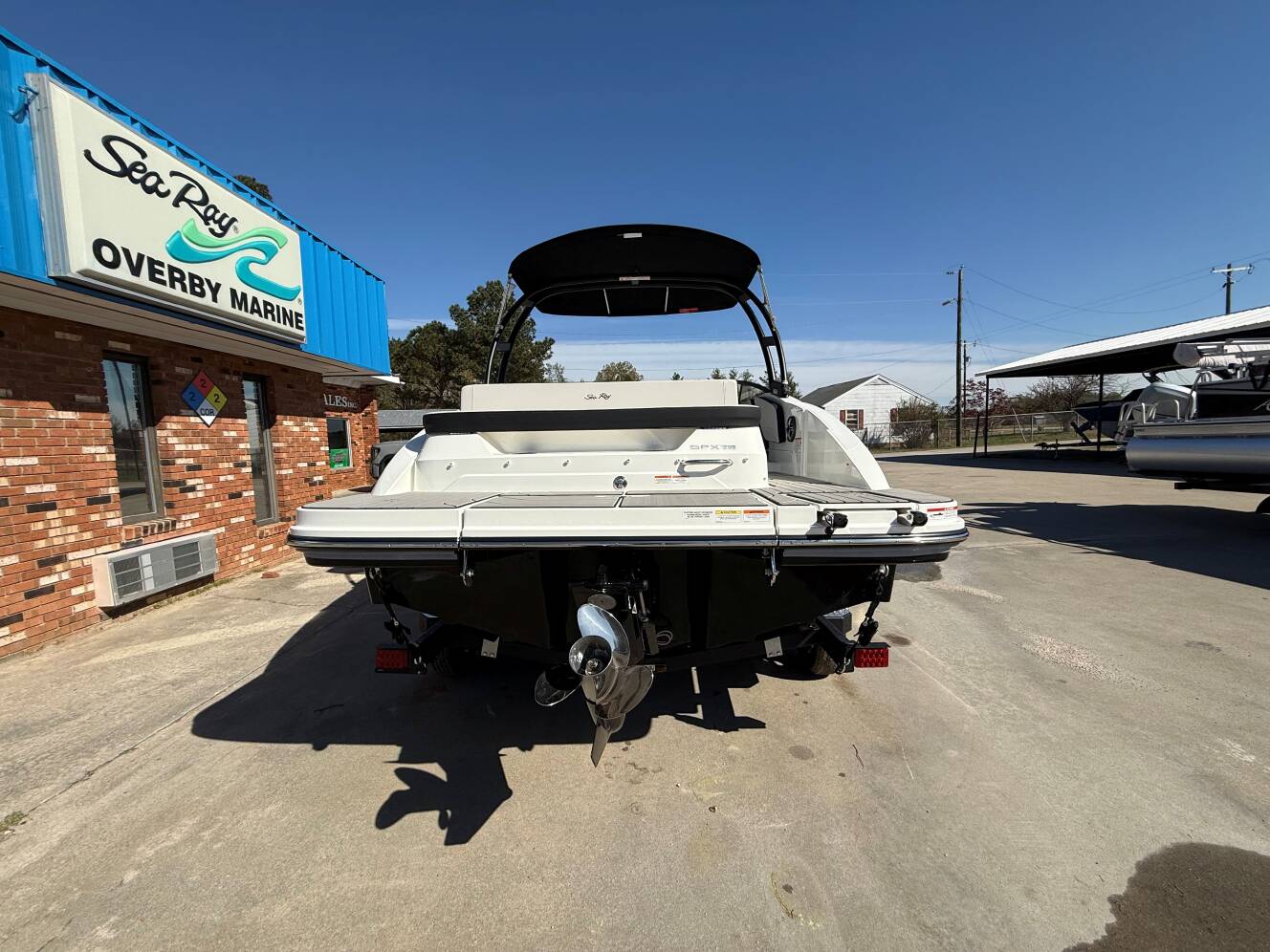 A photo of this 2026 Sea Ray SPX 210