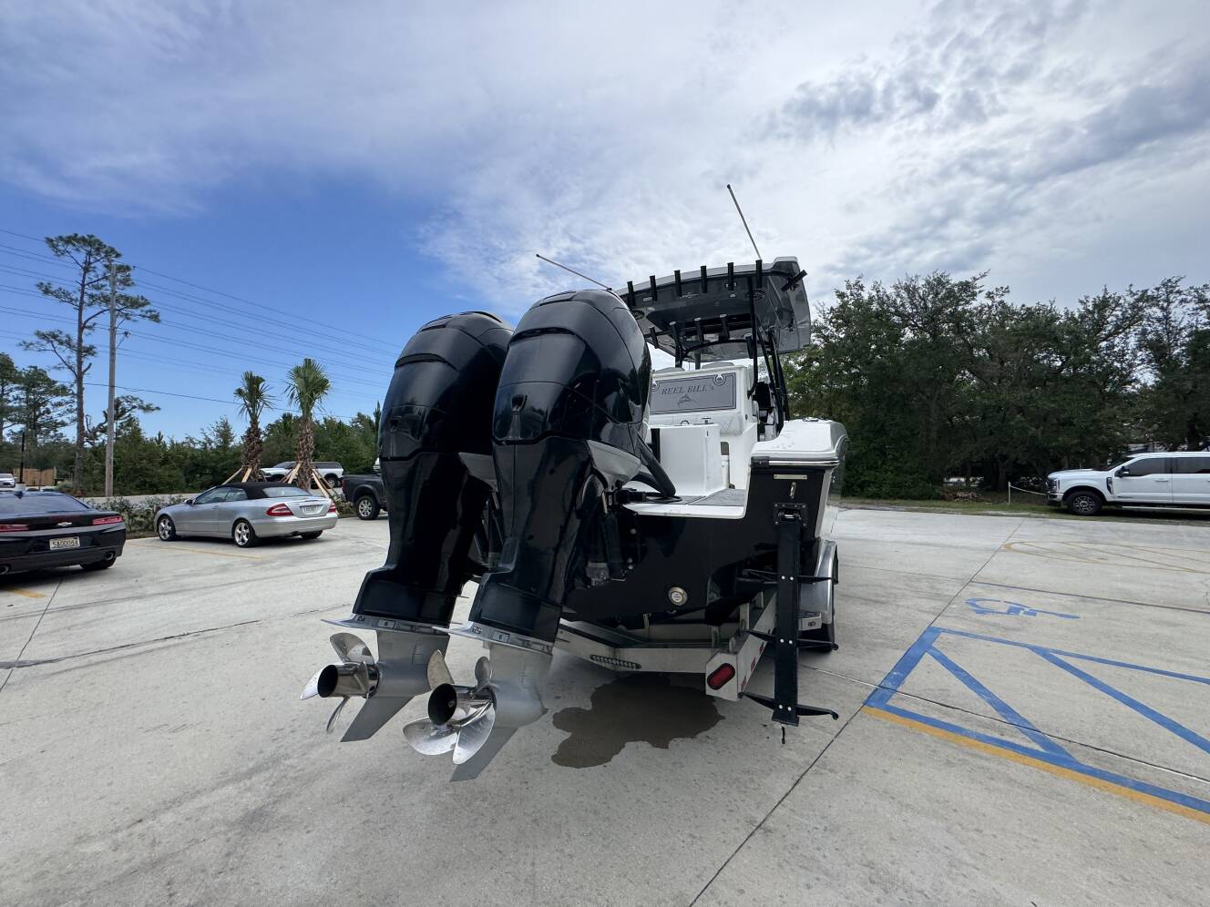 A photo of this 2022 Fountain 34 TE