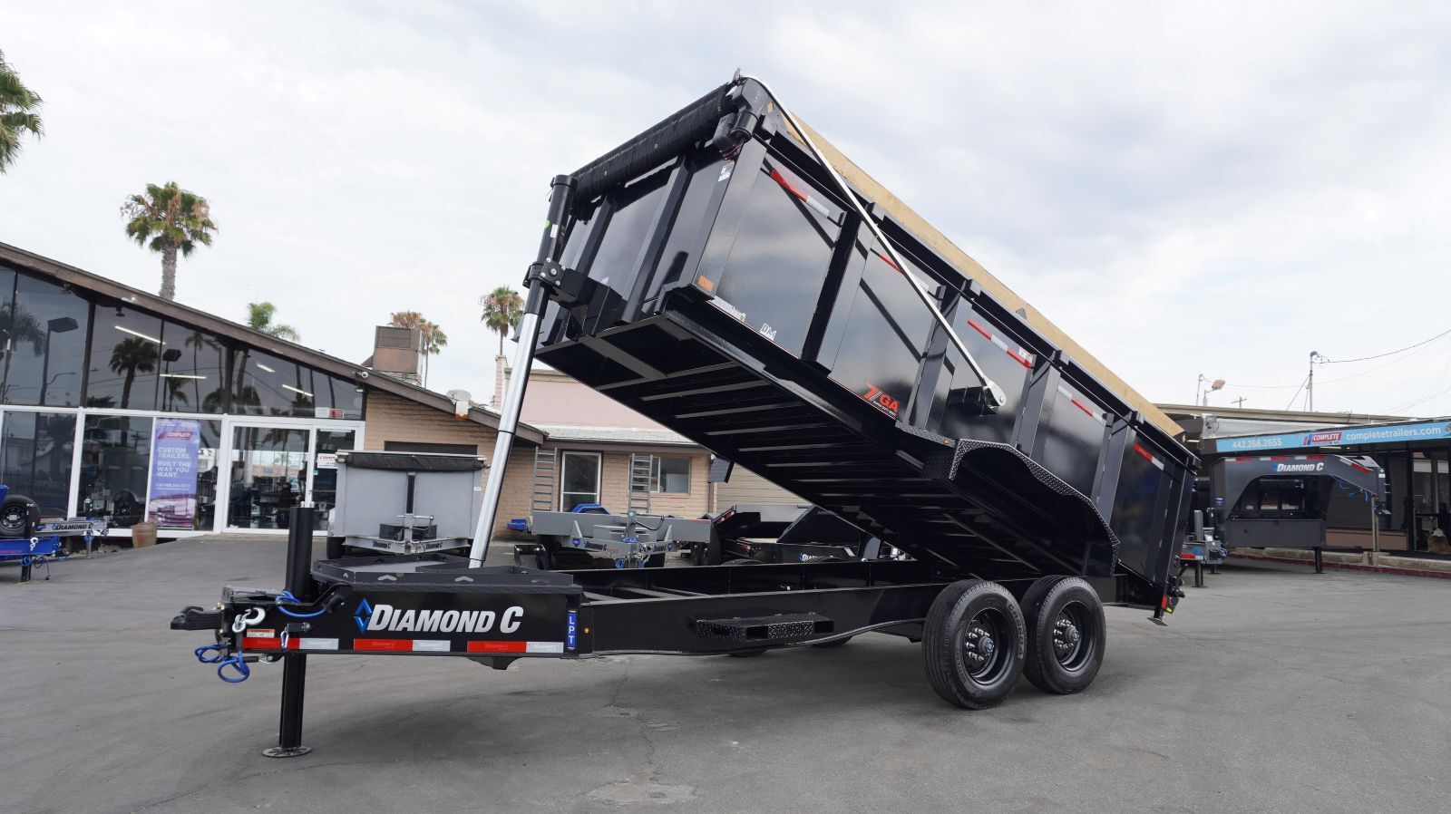 2027 Diamond C LPT 16x81 23K GVWR HEAVY DUTY DUMP TRAILER in oceanside CA