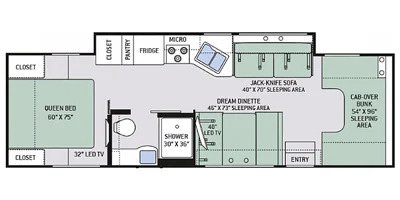 2018 Thor Motor Coach FOURWINDS 31Y in winter garden FL