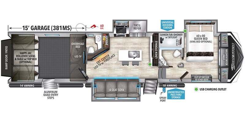 2022 Grand Design Momentum M Class 381MS in north canton OH