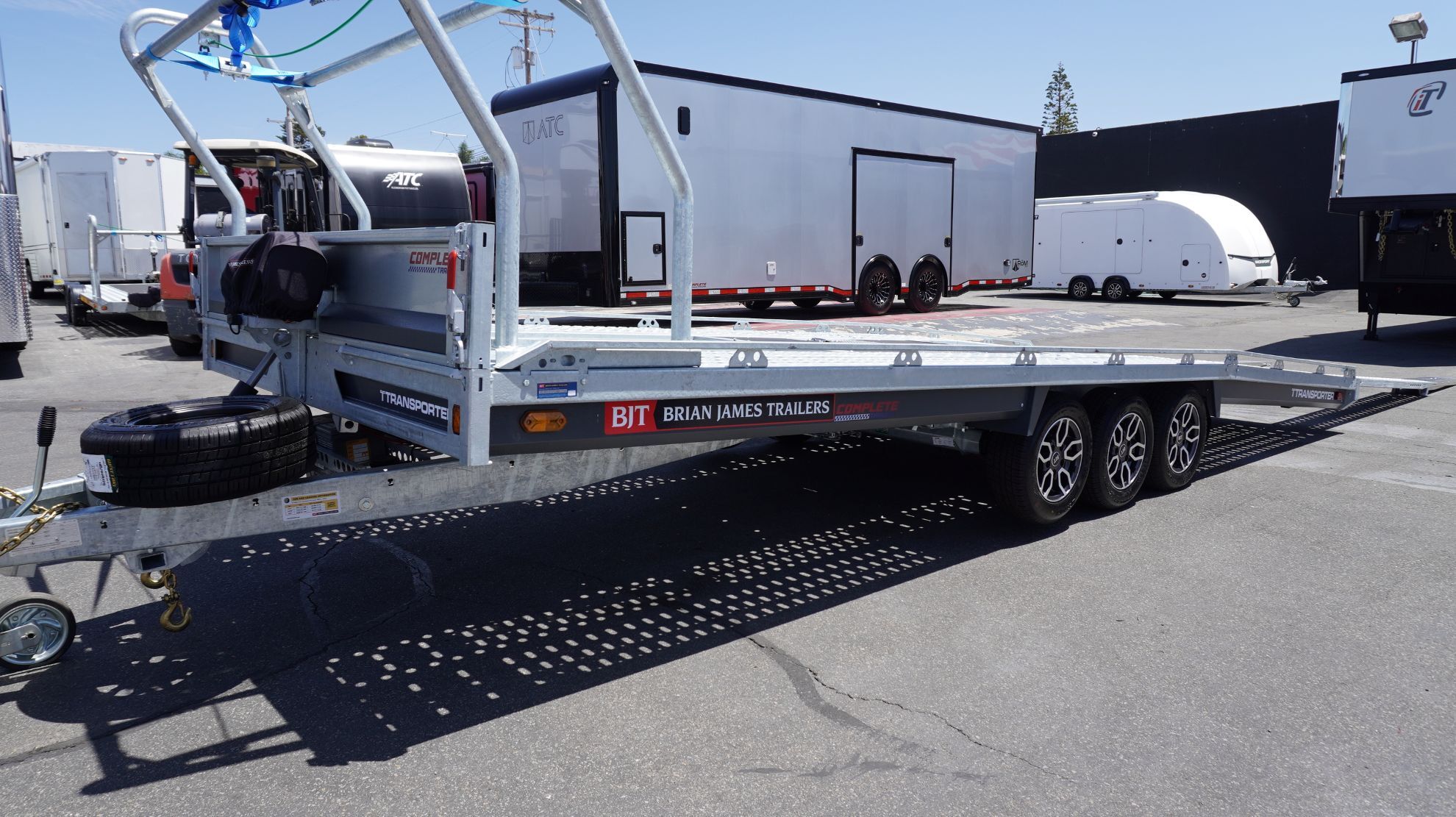 2026 Brian James T-TRANSPORT 19.9'' SUPER WIDE TILTING CAR HAULER in keller TX