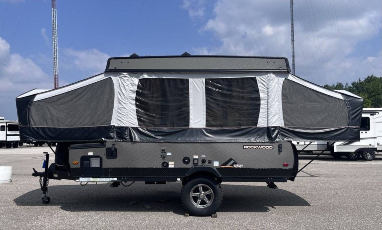 A photo of this 2022 Forest River Rockwood Extreme Sports Package 1910ESP