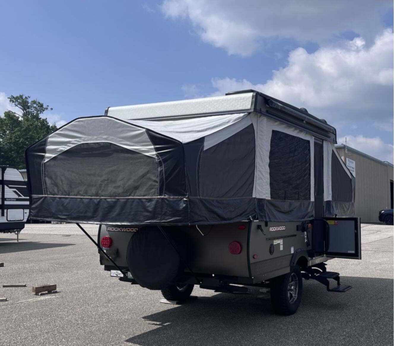 A photo of this 2022 Forest River Rockwood Extreme Sports Package 1910ESP