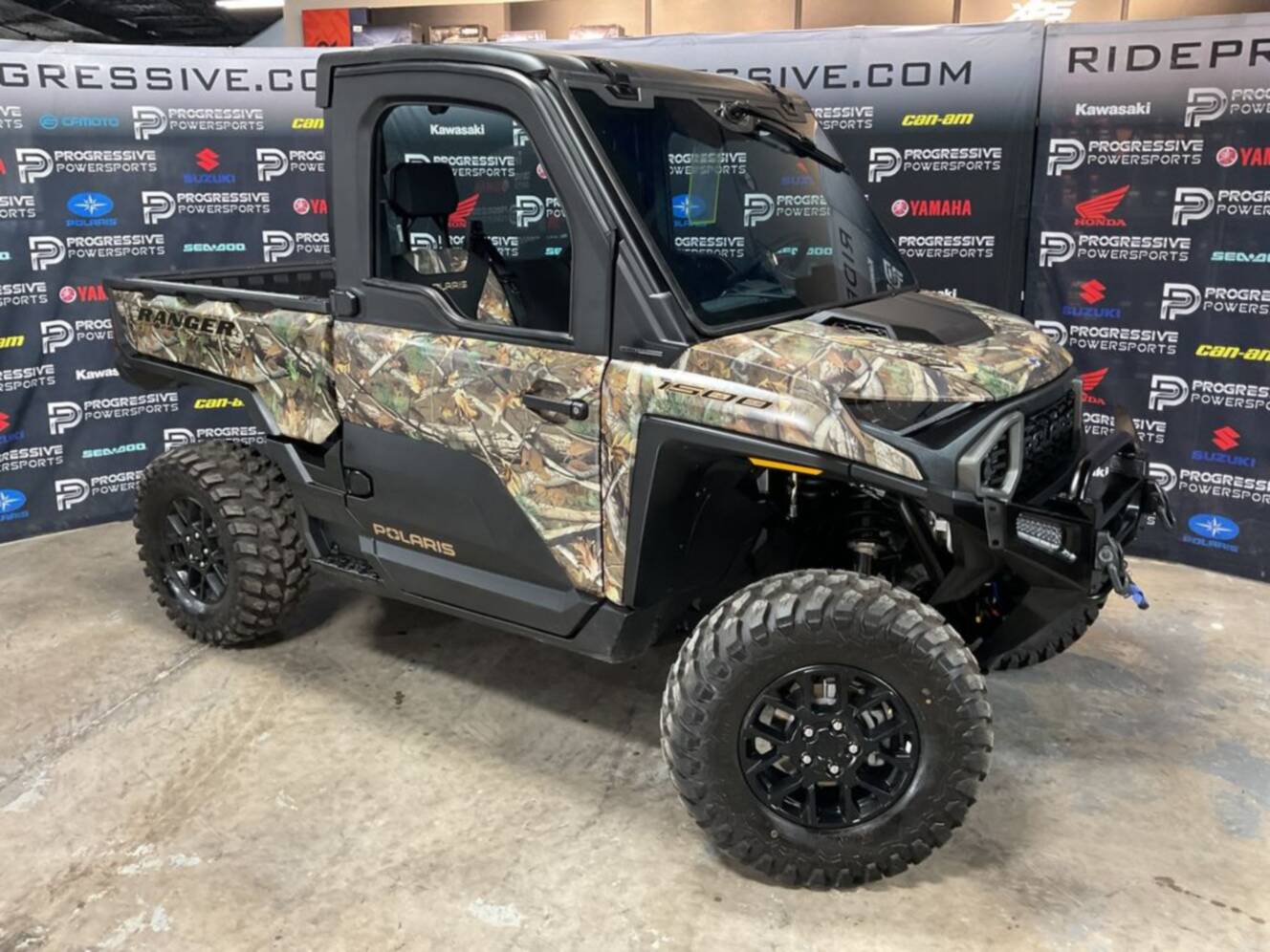 A photo of this 2025 Polaris® Ranger XD 1500 NorthStar Ultimate Polaris Pursuit Camo