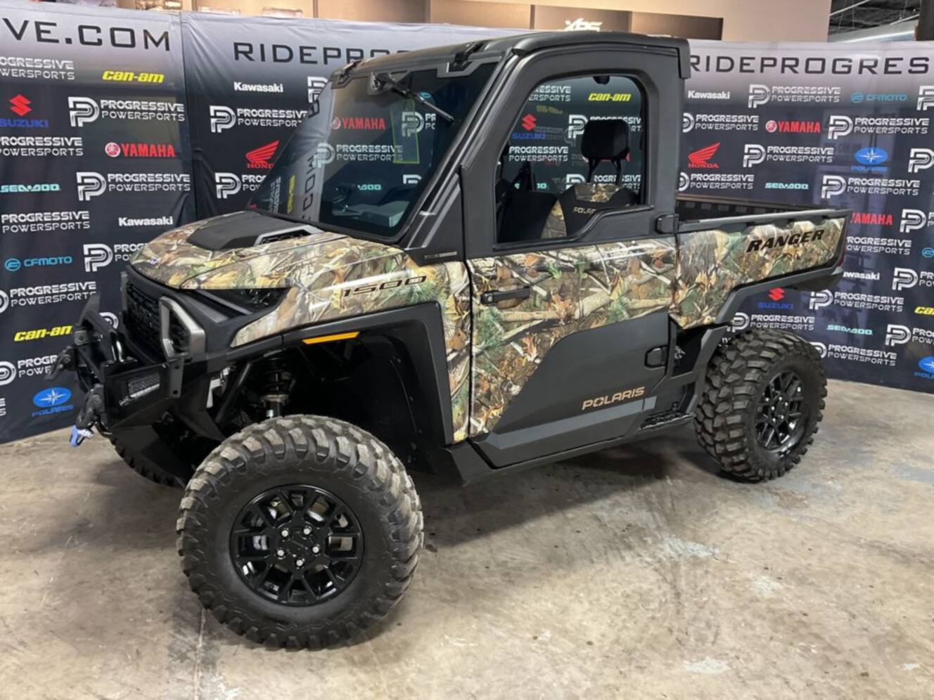 A photo of this 2025 Polaris® Ranger XD 1500 NorthStar Ultimate Polaris Pursuit Camo
