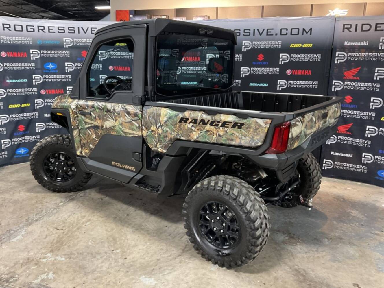 A photo of this 2025 Polaris® Ranger XD 1500 NorthStar Ultimate Polaris Pursuit Camo