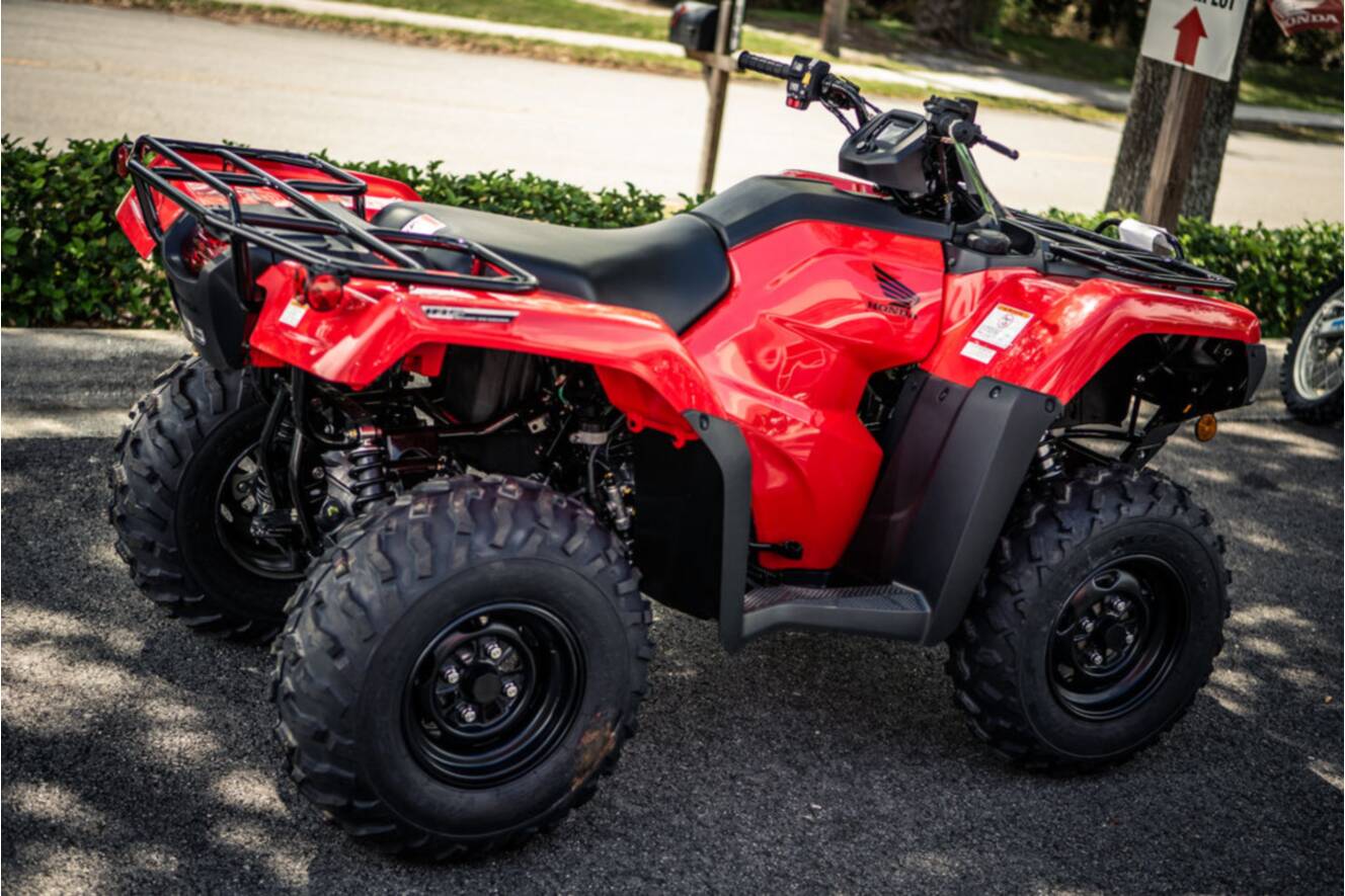 A photo of this 2026 Honda® FourTrax Rancher 4x4 Automatic DCT IRS EPS